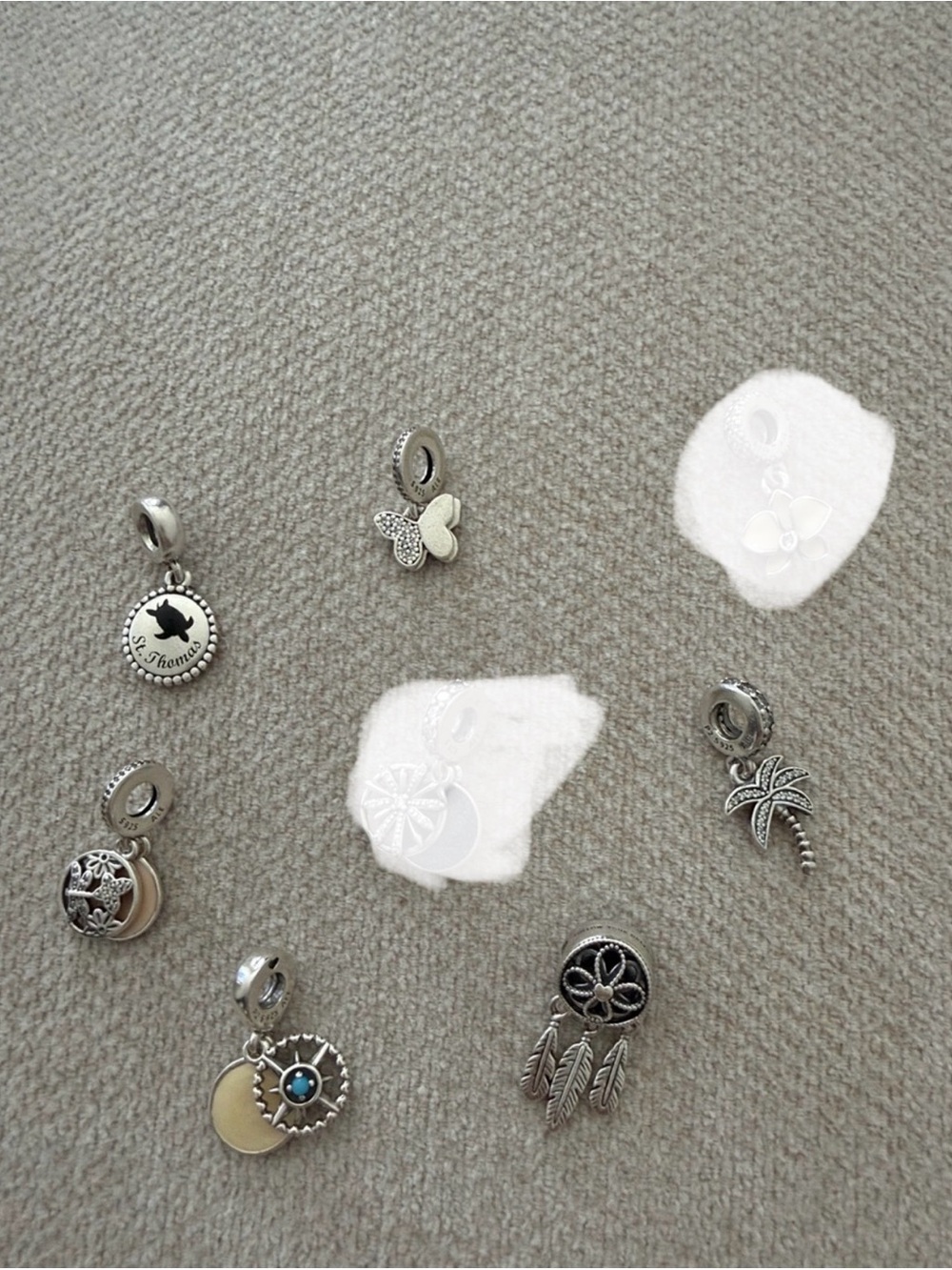 Pandora charms can be sold separately or all